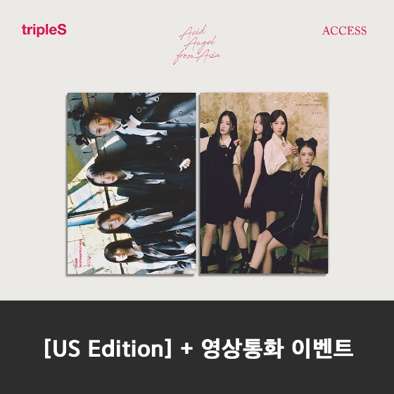[영상통화] tripleS (트리플에스) - Acid Angel from Asia [ACCESS] [US Edition] (2종 중 랜덤 1종)